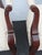 Wood Victorian Late 1880s Carved Inlay Side Chairs a Pair 6643 For Sale - Image 7 of 17