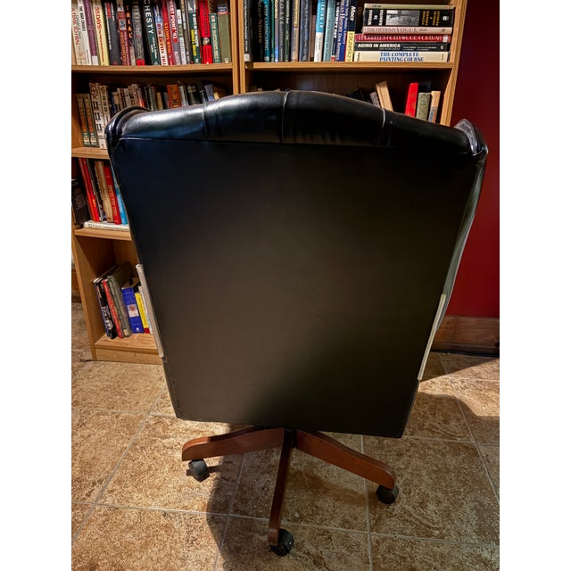 This Queen Anne Style High Back Tilter (3720) is from the "Traditional" Series and has a button tufted style. It is a...