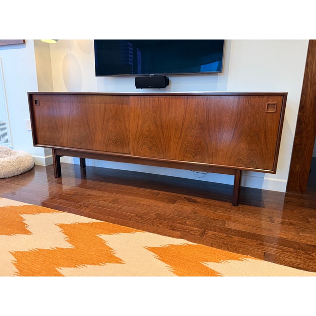 Mid 20th Century Danish Credenza / Media Cabinet For Sale - Image 4 of 12