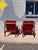 Red Grete Jalk for France & Son Teak Lounge Chairs, Pair, Denmark, 1960s For Sale - Image 8 of 12