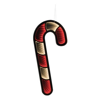 Holiday Candy Cane Ekko Light Display 23.5"H For Sale