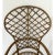 Mid-Century Modern Vintage Fan Back Peacock Rattan Chairs Attributed to Ficks Reed ~ a Pair For Sale - Image 3 of 11