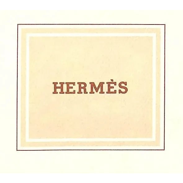 [7] pp. Hermès 9 1/4" x 6 1/4"