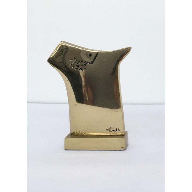 Italian Bronze Abstract Sculpture by Ottorino Tonelli, 1980 For Sale - Image 9 of 18