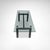 Metal LC6 Glass and Metal Dining Table by Le Corbusier for Cassina, 1990s For Sale - Image 7 of 12