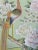 Hand-Painted Chinoiserie Peacock & Floral Wall Mural Panel, Luxury Oriental Wallpaper Art, Unframed, For Sale - Image 10 of 11