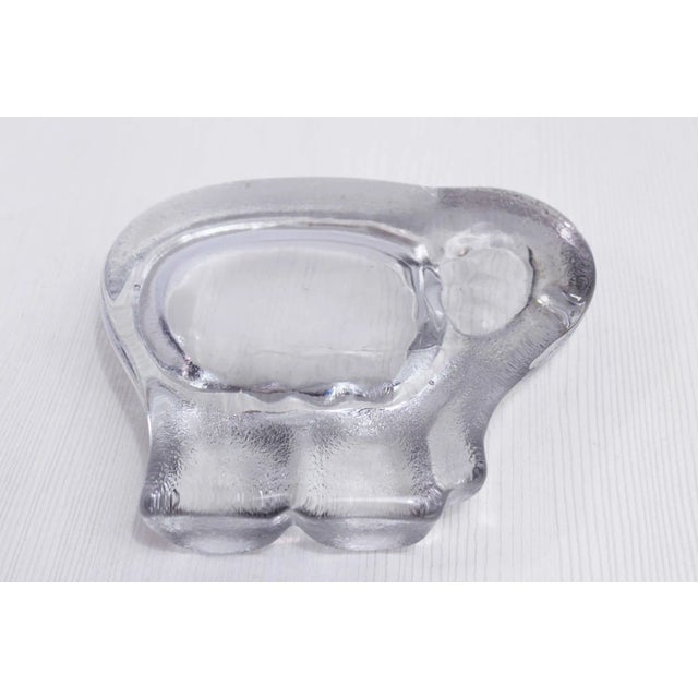 Vintage Elephant Cup in Glass For Sale - Image 4 of 11