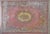 Hand-knotted Chinese rug for the European market with the Aubusson rug pattern. Wool pile on cotton warp. Condition: very...