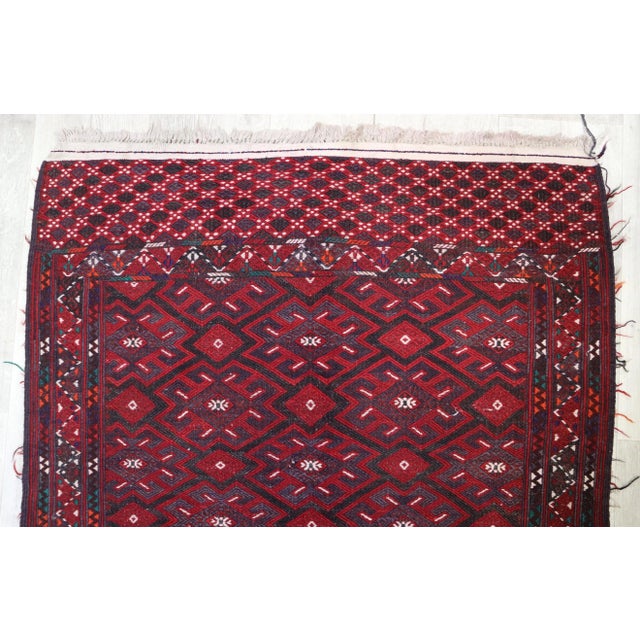Vintage Nomadic Kilim Rug, 1940s For Sale - Image 4 of 13