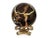 Contemporary Late 20th Century Black Gold Onyx Orb Sphere Ball Figurine For Sale - Image 3 of 7