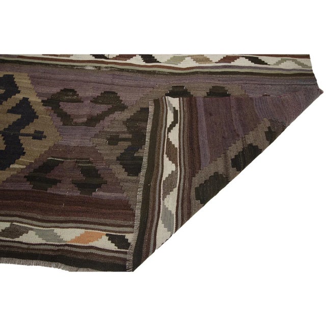 Mid 20th Century Vintage Kilim Rug For Sale - Image 5 of 7
