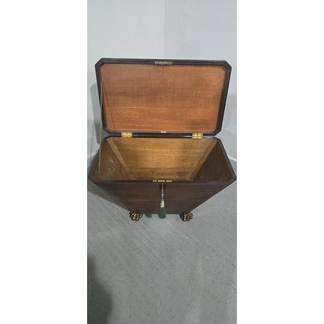 Inlaid Mahogany Wine Cooler by Edwards and Roberts, 1800 For Sale - Image 14 of 18