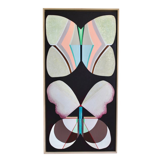 Contemporary Painting "Butterfly #5" by Mary Crane Nutter For Sale