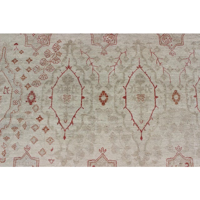 2000 - 2009 Large Modern Khotan by Keivan Woven Arts 12'6 X 17'4 For Sale - Image 5 of 11