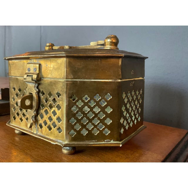 Antique Brass Large Cricket Box For Sale - Image 13 of 18