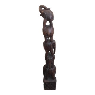 1990s Elephant Sculpture For Sale