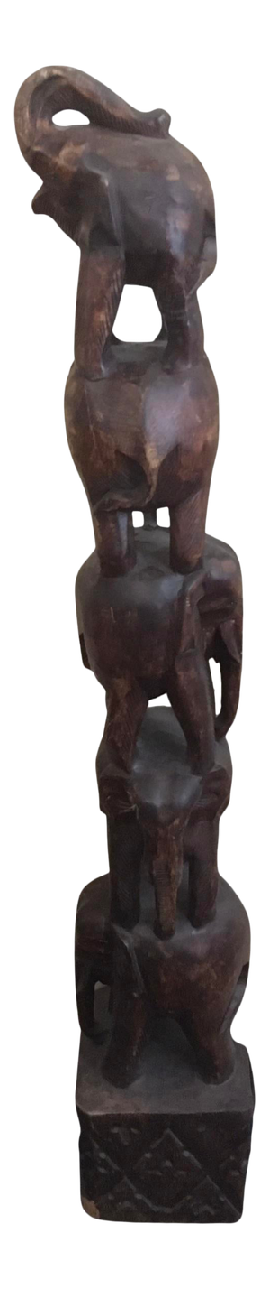 1990s Elephant Sculpture
