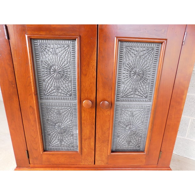 Bob Timberlake Lexington Furniture Cherry Kitchen Pie Safe For Sale - Image 15 of 18