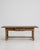 Brown French Provincial Oak Coffee Table with Drawer, Circa 1970 For Sale - Image 8 of 14