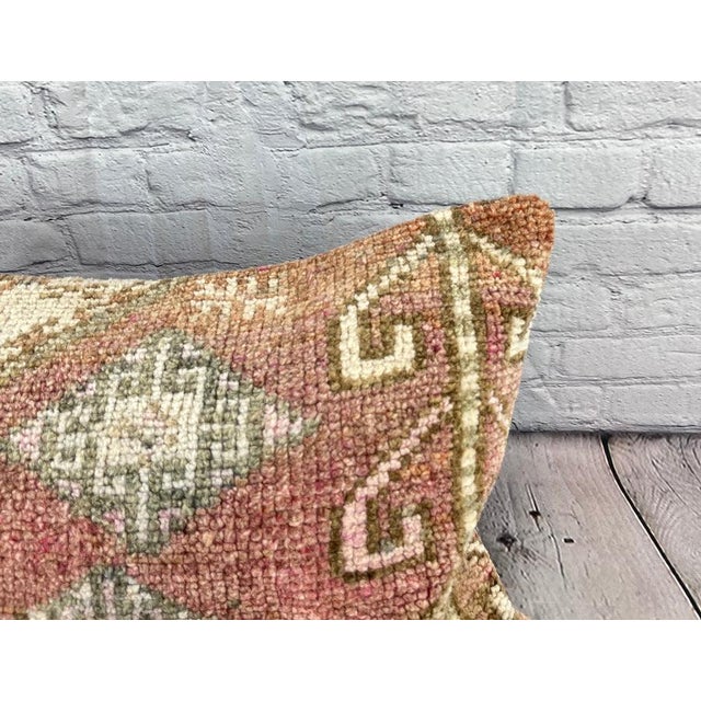 Turkish 16 x 24 Rug Pillow Topkapi Haven Turkish Pillow Cushion Cover For Sale - Image 3 of 4