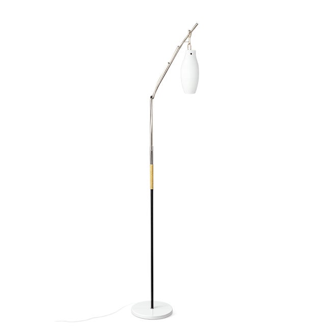 Silver Floor Lamp from Jolo Kalmar, Austria, 1970s For Sale - Image 8 of 8