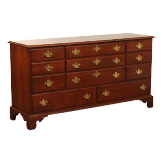 Harden Chippendale Style Cherry Chest of Drawers For Sale