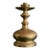 Vintage Maitland Smith Solid Brass Candlestick Holder Large For Sale