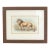 Natural History Chromolithograph of a Lion For Sale