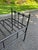 Black Wrought Iron Bench For Sale - Image 16 of 18