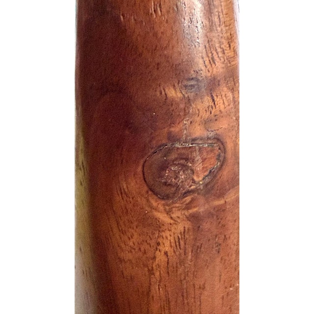 Mid Century Modern Teak Candle Sticks For Sale - Image 11 of 11