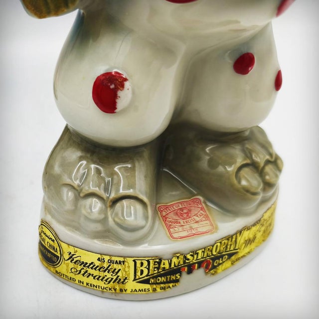 Clown Donkey Ceramic Carafe by Jim Beam, 1968 For Sale - Image 11 of 18