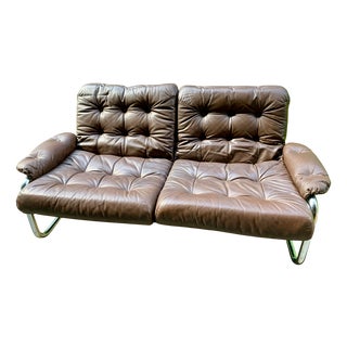 Midcentury Modern Borkum Sofa by Johan Bertil Häggström for Ikea, 1970s For Sale