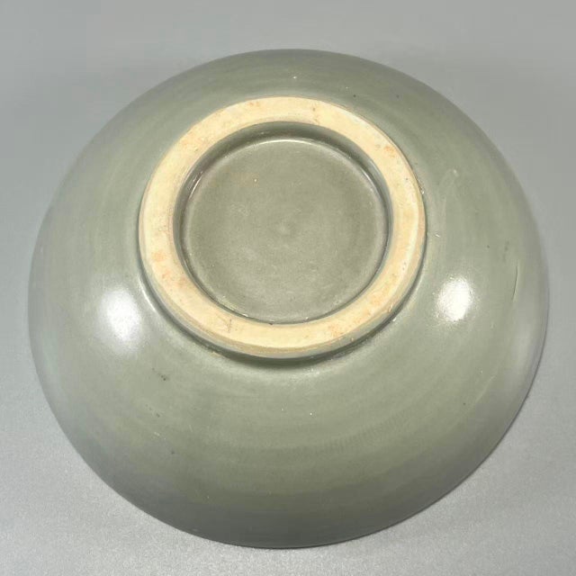 Mid 19th Century Vintage Chinese Longquan Celadon Ceramic Bowl For Sale - Image 5 of 5