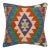 1990s Rustic Turkish Hand Woven Kilim Throw Pillow For Sale
