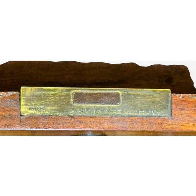 Mid 19th Century Handsome English Regency Pedestal Desk or Partners Desk For Sale - Image 5 of 6