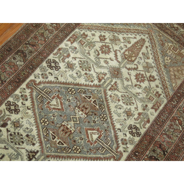 Rustic Antique Malayer Rug, 4'4'' X 6'8'' For Sale - Image 4 of 8