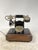 Wood Vintage Wooden and Brass Rotary Telephone, 1950s For Sale - Image 7 of 7