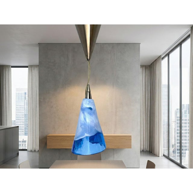 Murano Glass Pendant Lamp from La Murrina, 1980s For Sale - Image 9 of 10