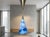 Murano Glass Pendant Lamp from La Murrina, 1980s For Sale - Image 9 of 10