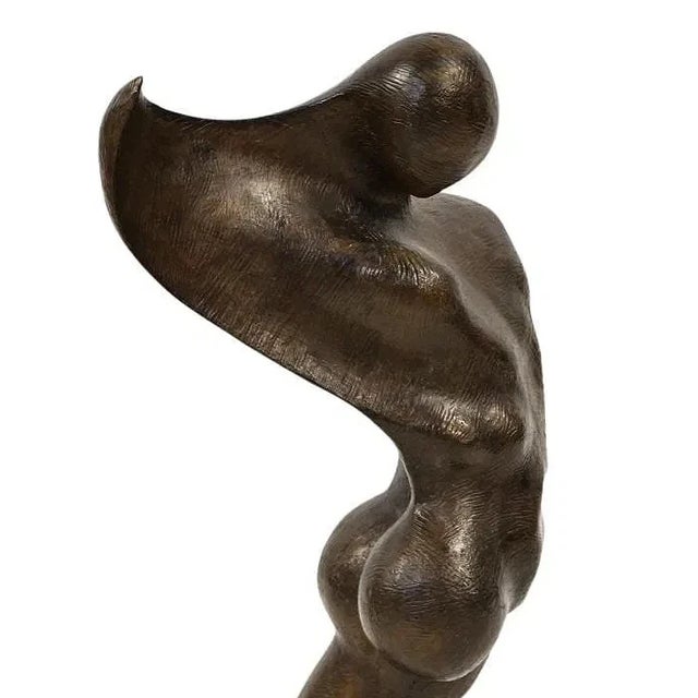 Erwin Binder (American, 1934-1993). Large Bronze, Male Torso, Signed For Sale - Image 4 of 5