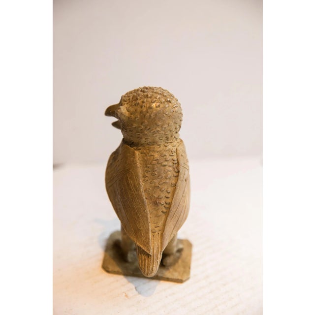 Vintage African Owl Sculpture For Sale In New York - Image 6 of 8