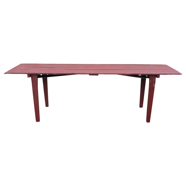 Antique Harvest Table Chairish