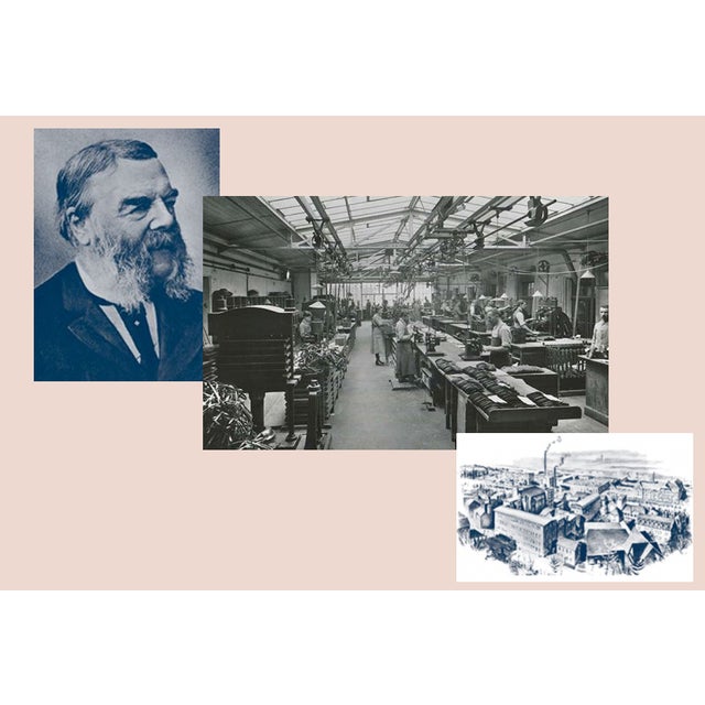 Beautiful vintage stone lithographic poster for Bally Shoes of Switzerland. In excellent condition and conserved on acid...