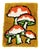 Toadstool Wall Hanging, Great Britain, 1970s For Sale