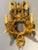 Bronze Pair of Four-Light Louis XVI Style Bird & Face Mounted Gilt Bronze Wall Sconces For Sale - Image 8 of 13
