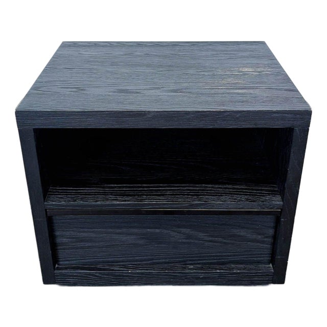 Restoration Hardware Bezier Open Nightstand For Sale