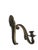 Goldenrod Classicist Bronze Wall Lamp, Germany, 1900s For Sale - Image 8 of 10