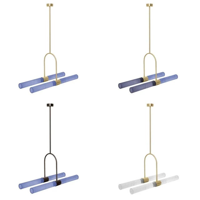 Metal Sbarlusc Pendant Lamp by Luce Tu For Sale - Image 7 of 9