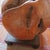 1960s Large Hand Carved Wood Burl Sculpture 17" Organic Modern Abstract Sphere on Base For Sale - Image 4 of 7
