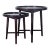 Madison Park Round Wood Nesting Tables For Sale